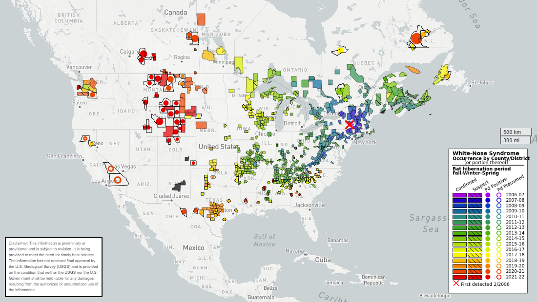 Propagation map in the US