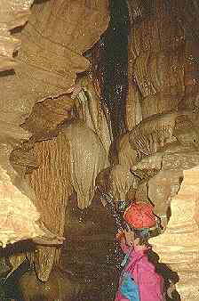 Flowstone draperies